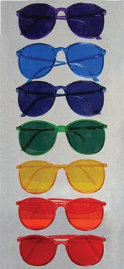 Color Therapy Glasses,  Set of 7