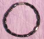 Magnetic Bracelet, Faceted Hematite (Style 401)