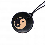 Shungite Yin Yang Pendant