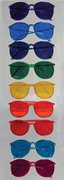 Color Therapy Glasses, Set of 9